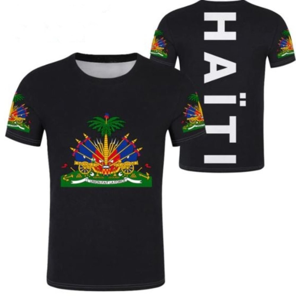 Brand New Haiti Coat of Arms Tee